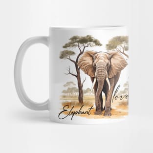 African Elephant Mug